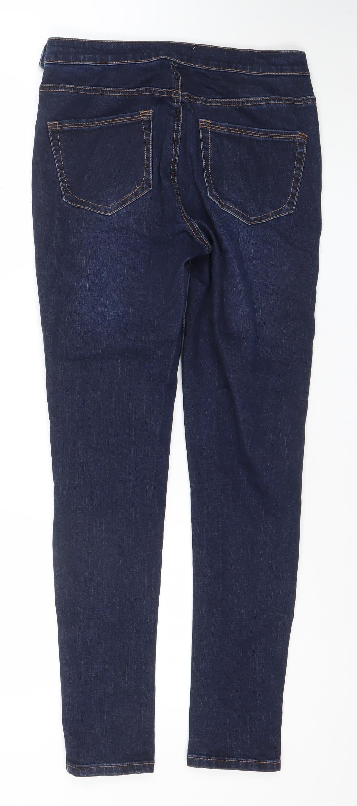Womens UK Size 10 Principles Slim Fit Skinny Blue Jeans