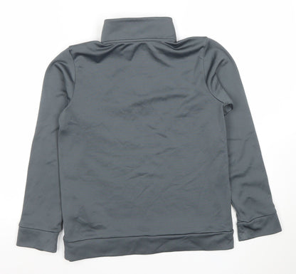 Boys UK Size M Under armour Grey Pullover Hoodie
