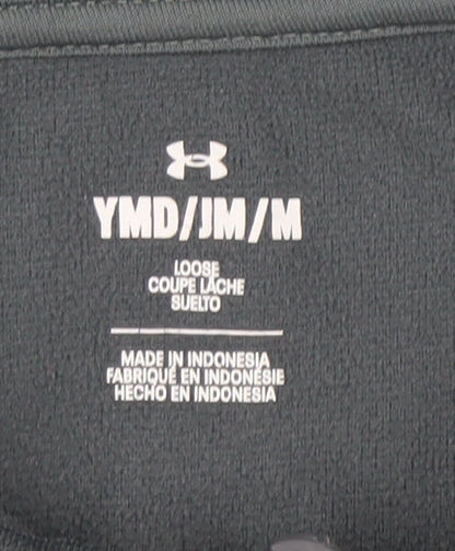 Boys UK Size M Under armour Grey Pullover Hoodie