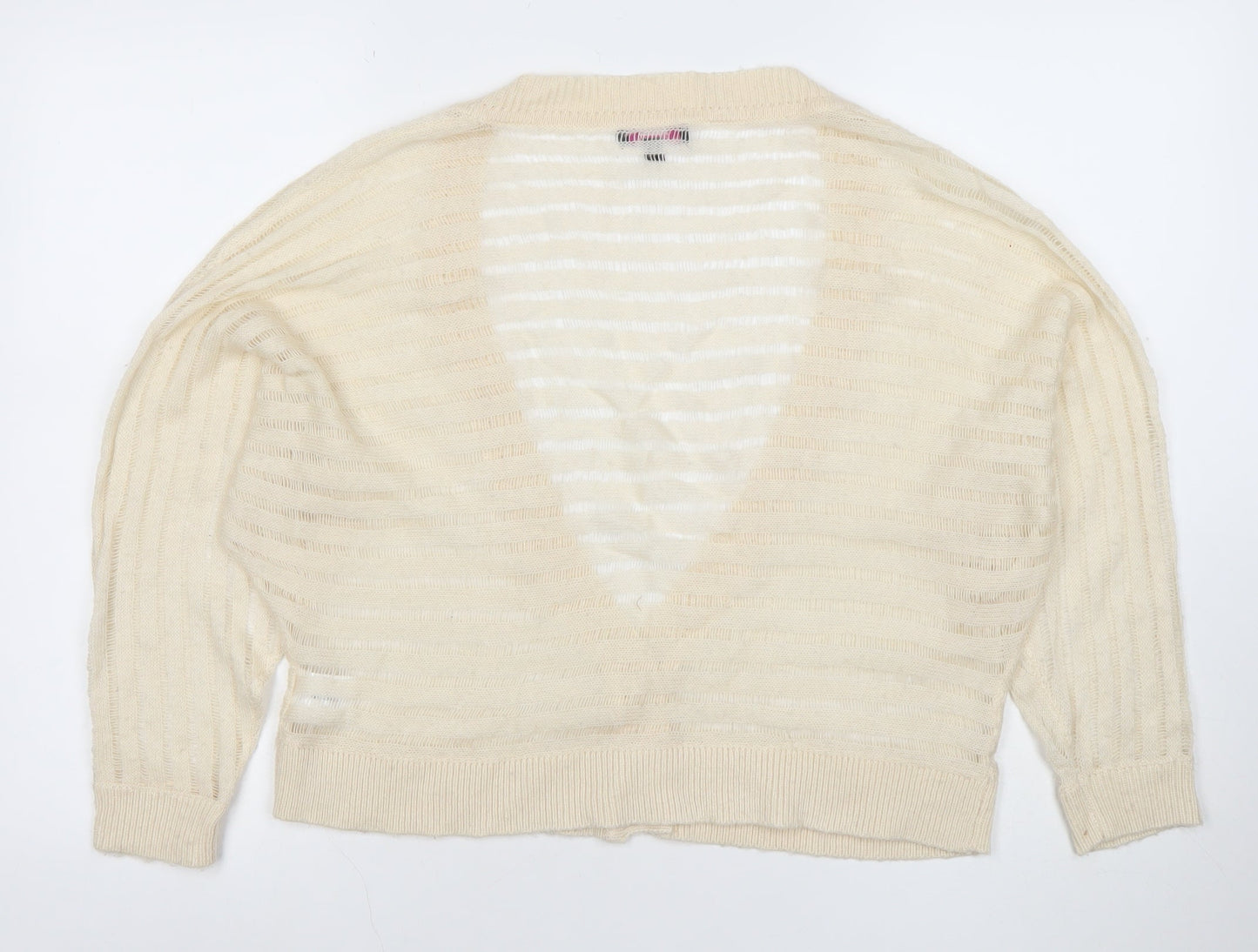 Womens UK Size 8 Therapy Ivory Cardigan Jumper