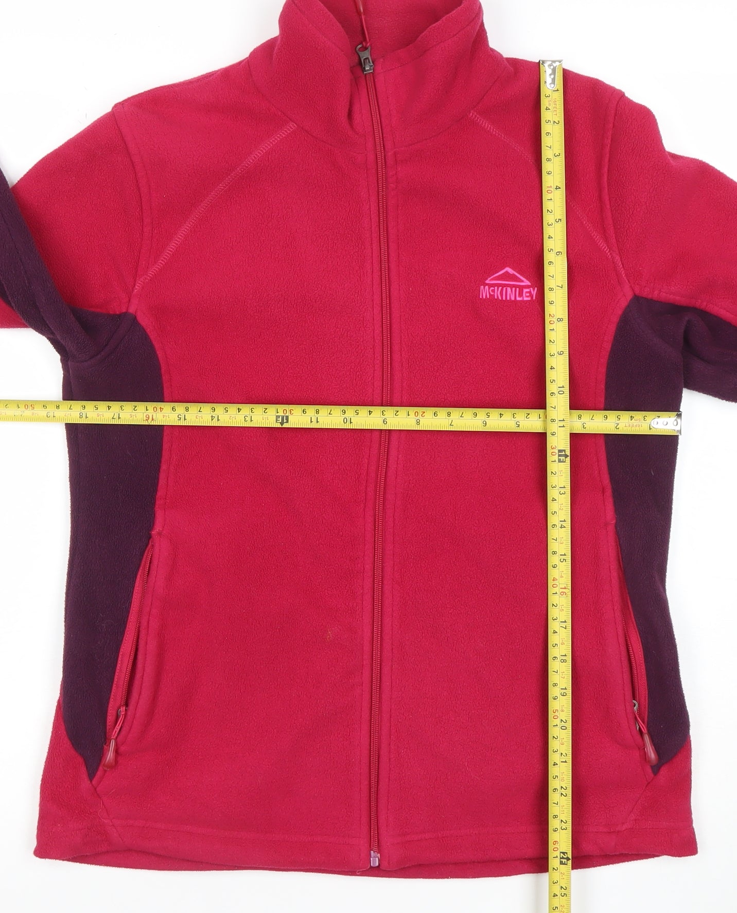 Womens UK Size 14 McKINLEY Pink Fleece