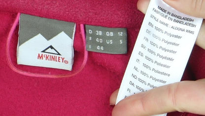 Womens UK Size 14 McKINLEY Pink Fleece