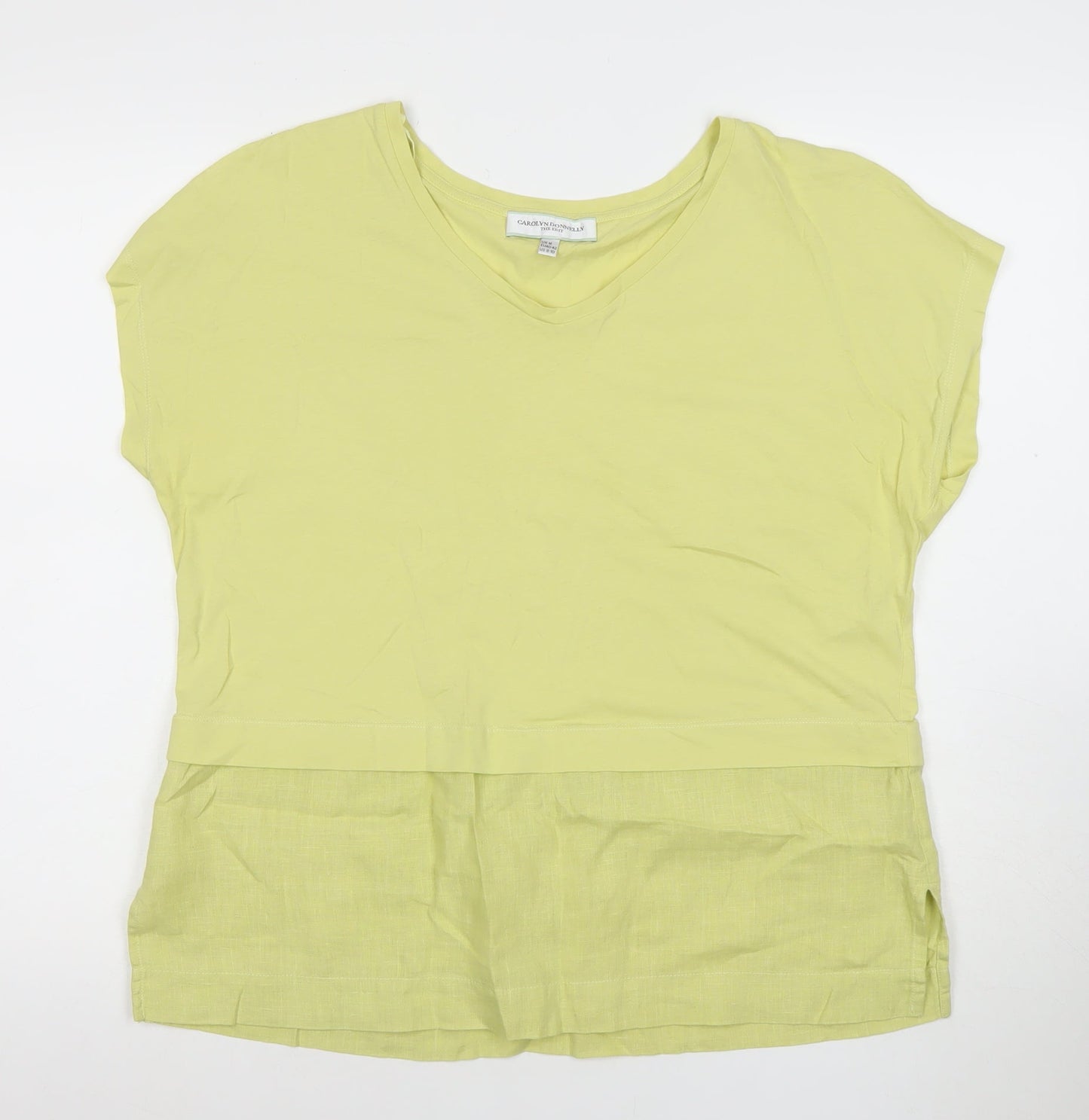 Womens UK Size M Carolyn Donnelly The Edit Green Tunic Blouse