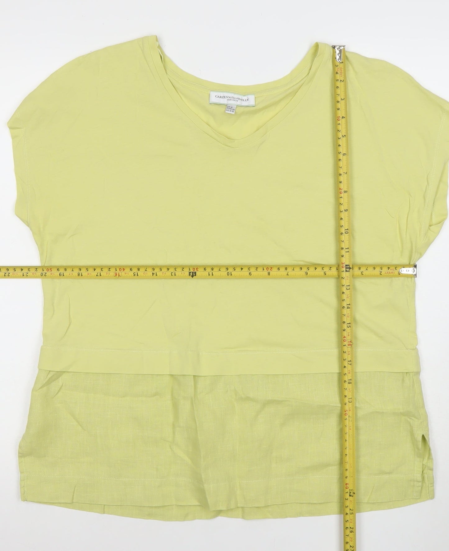 Womens UK Size M Carolyn Donnelly The Edit Green Tunic Blouse