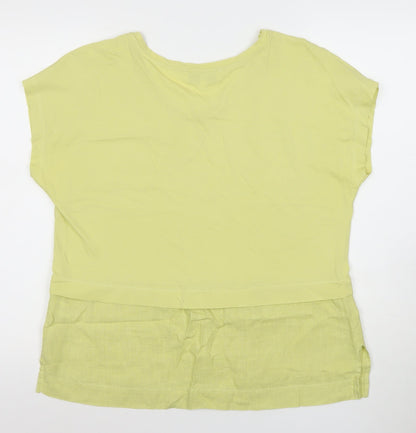 Womens UK Size M Carolyn Donnelly The Edit Green Tunic Blouse