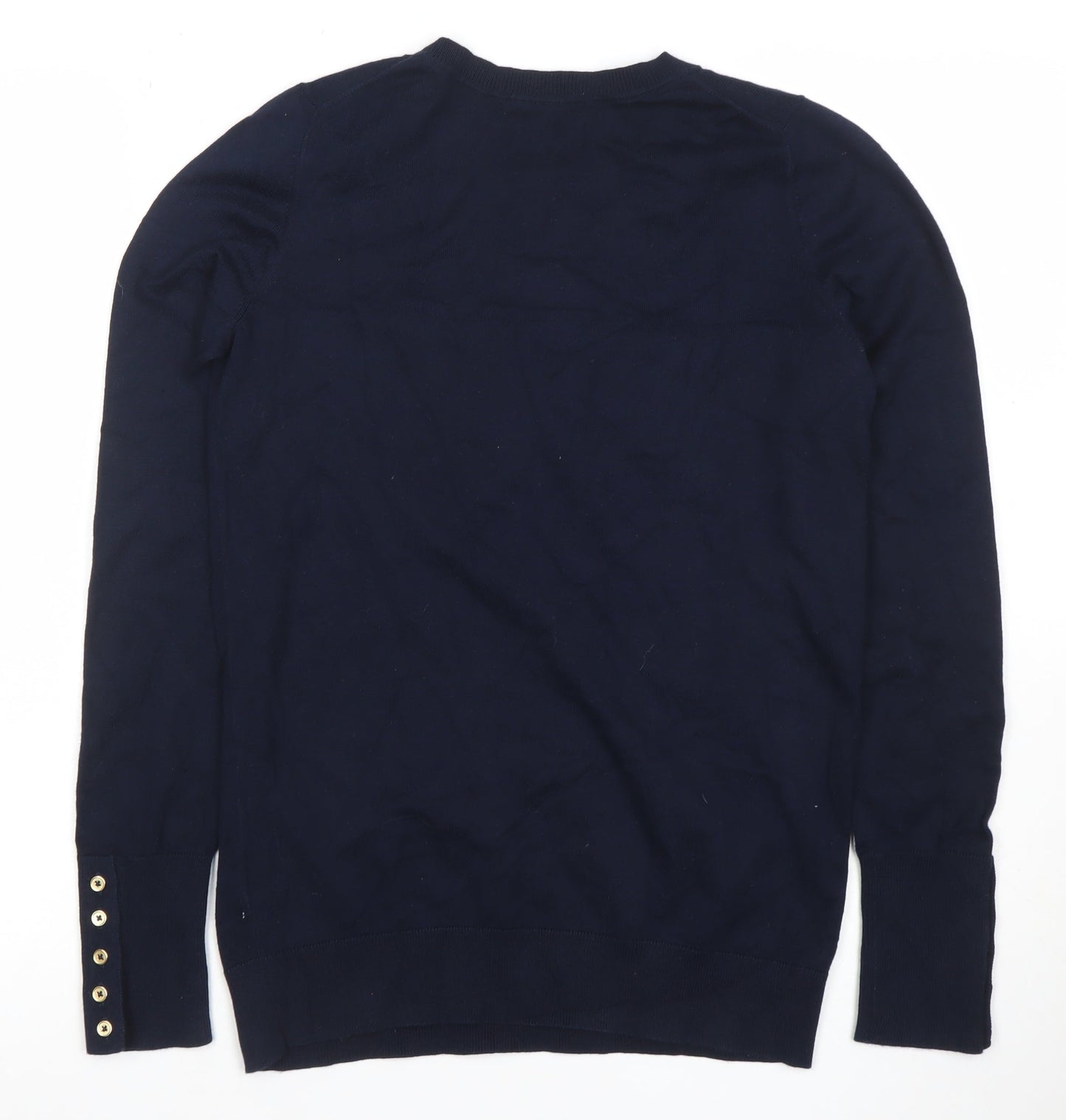 Womens UK Size S Boden Blue Pullover Jumper