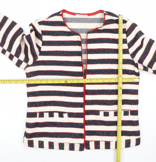 Womens UK Size 12 Promod Multicoloured Cardigan Jumper