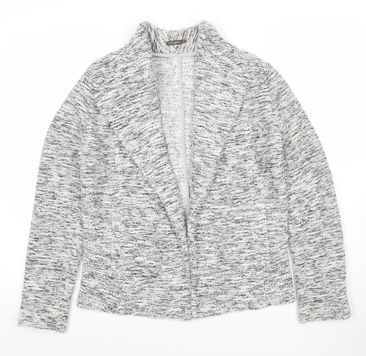 Womens UK Size M J.McLaughlin Grey Cardigan Jumper