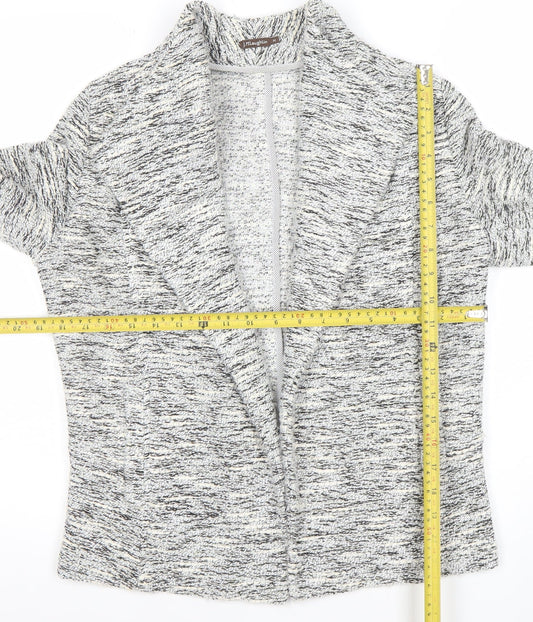 Womens UK Size M J.McLaughlin Grey Cardigan Jumper