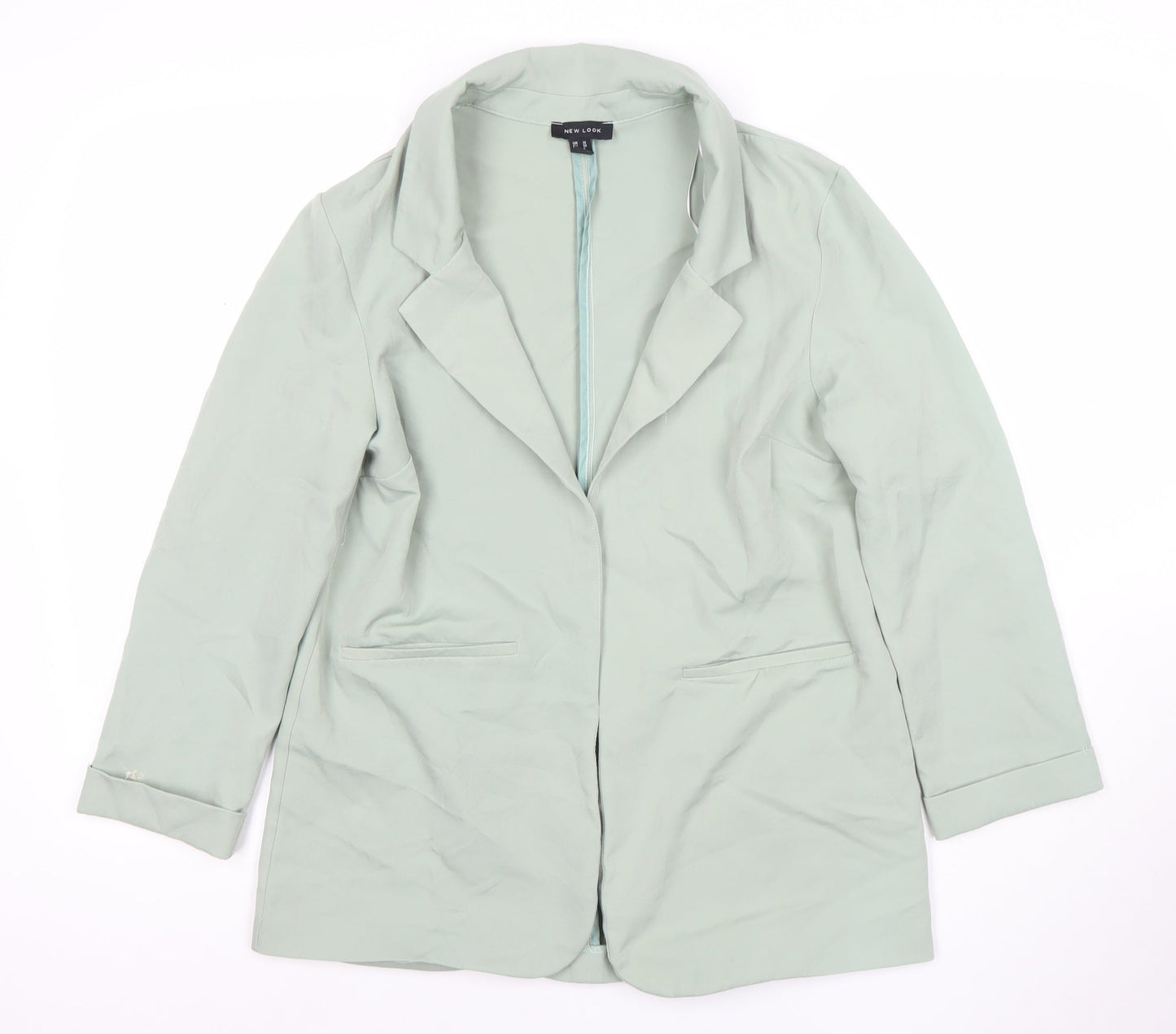 Womens UK Size 10 New Look Regular Green Blazer