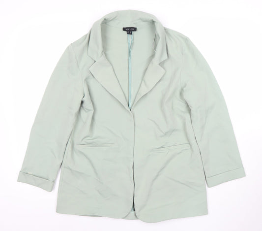 Womens UK Size 10 New Look Regular Green Blazer
