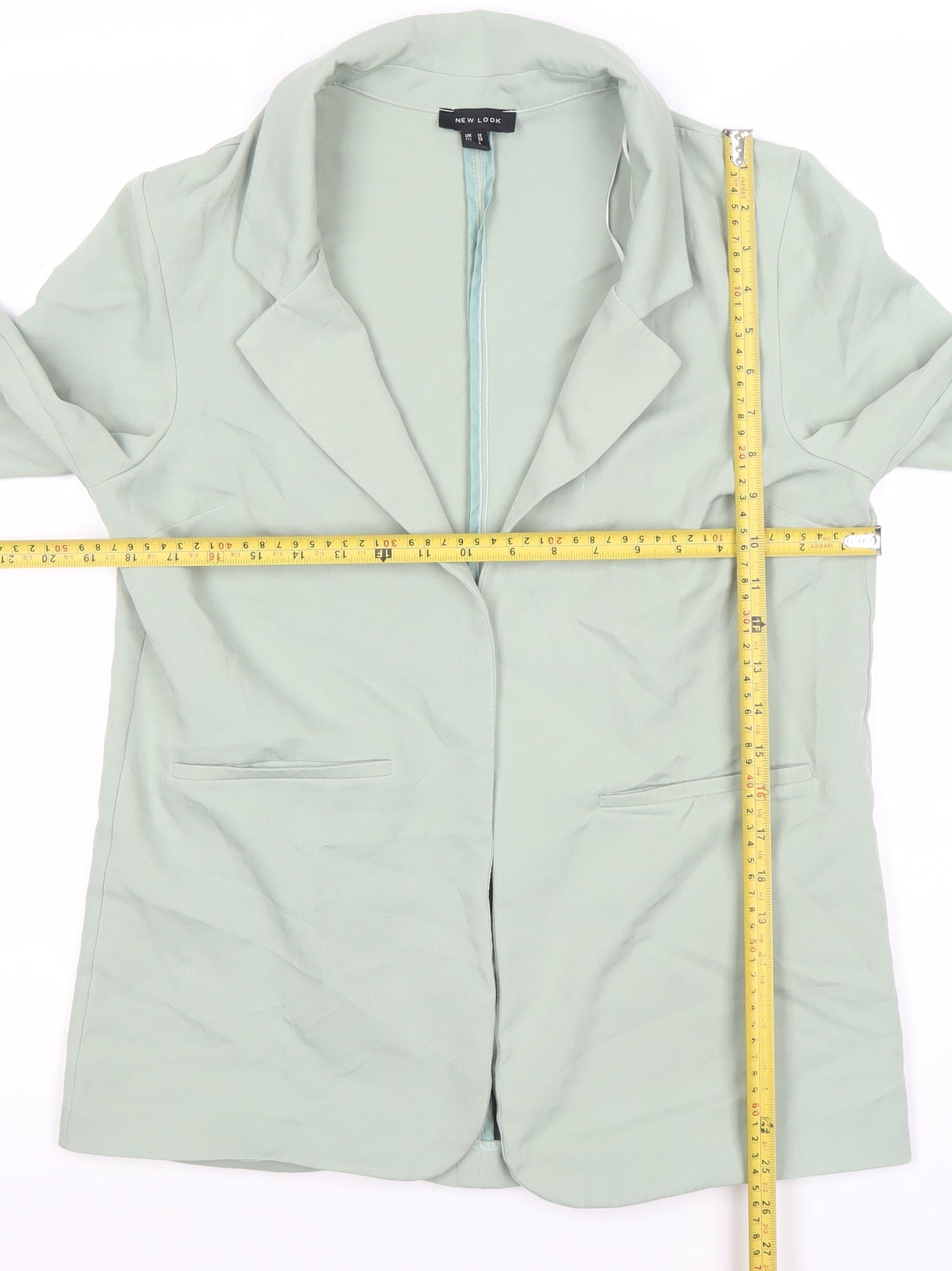 Womens UK Size 10 New Look Regular Green Blazer