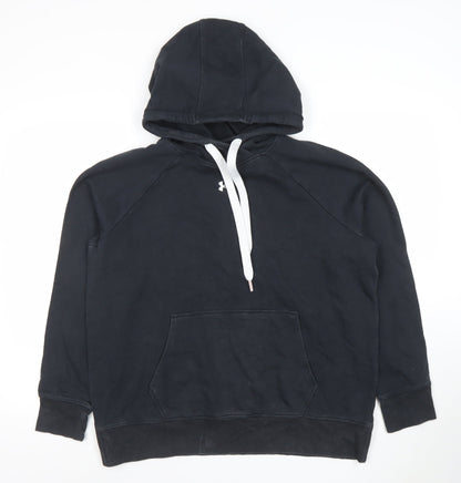 Womens UK Size L Under armour Black Pullover Hoodie