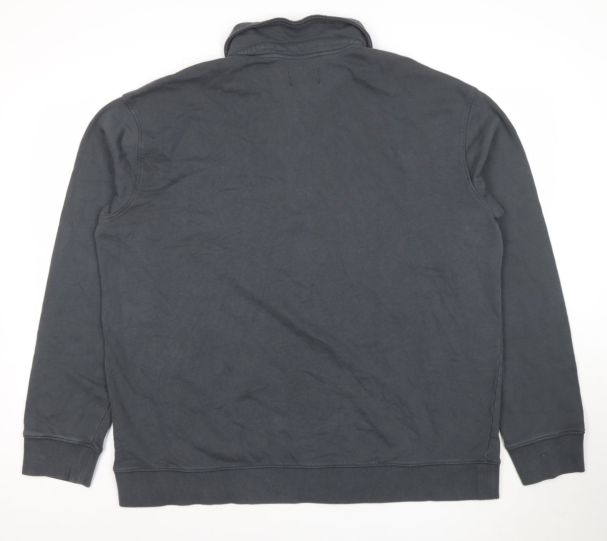 Mens UK Size XL Goodfellow & Co Grey Henley Sweatshirt
