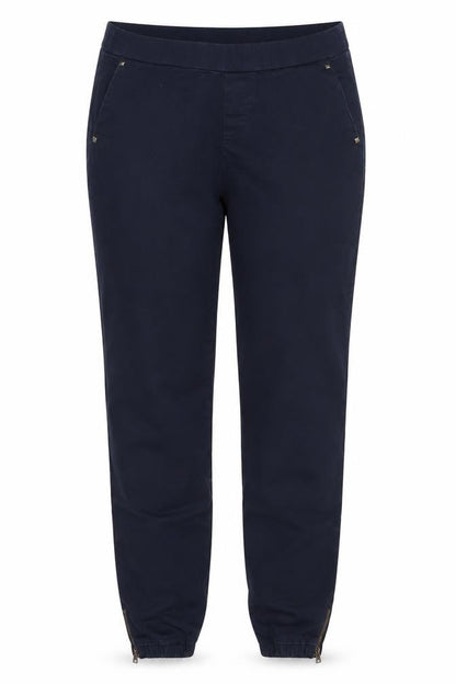 No2moro Women Blue Slim Jegging Jeans Size 8 with Stud Accents