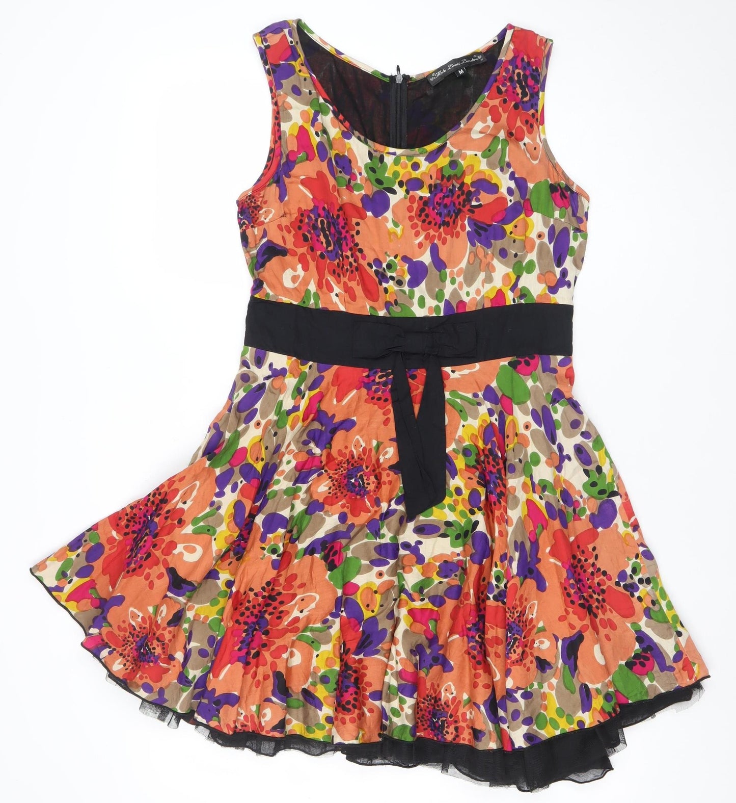 Womens UK Size M Mela Loves London Fit & Flare Dress