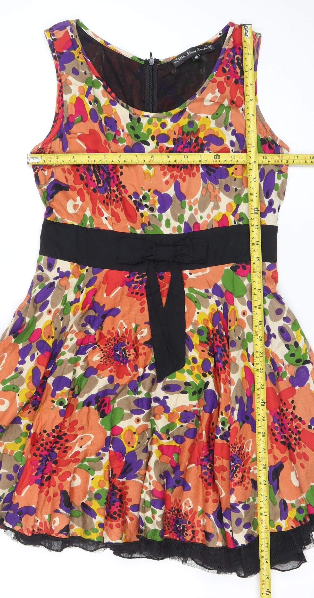 Womens UK Size M Mela Loves London Fit & Flare Dress