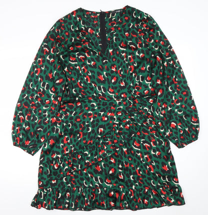 Womens UK Size 12 Quiz Wrap Dress