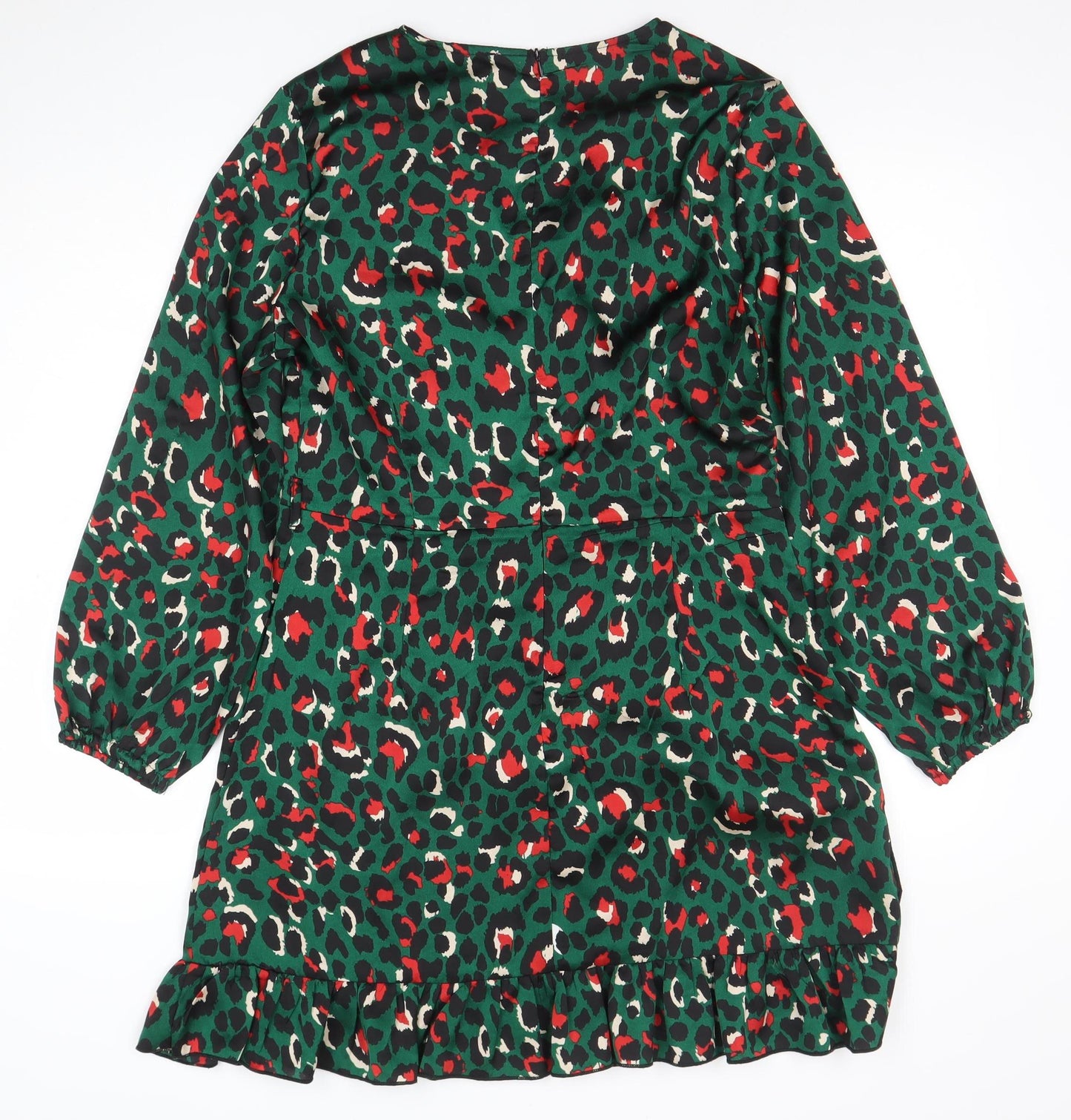 Womens UK Size 12 Quiz Wrap Dress