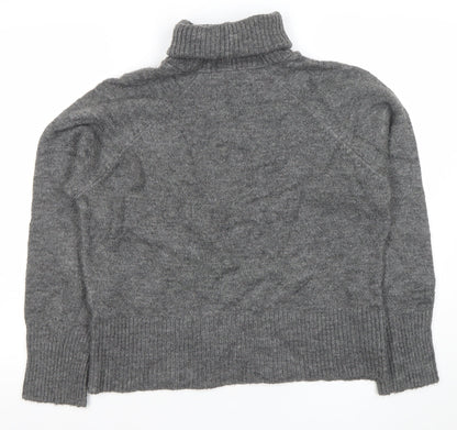 Womens UK Size M Zara Grey Pullover Jumper