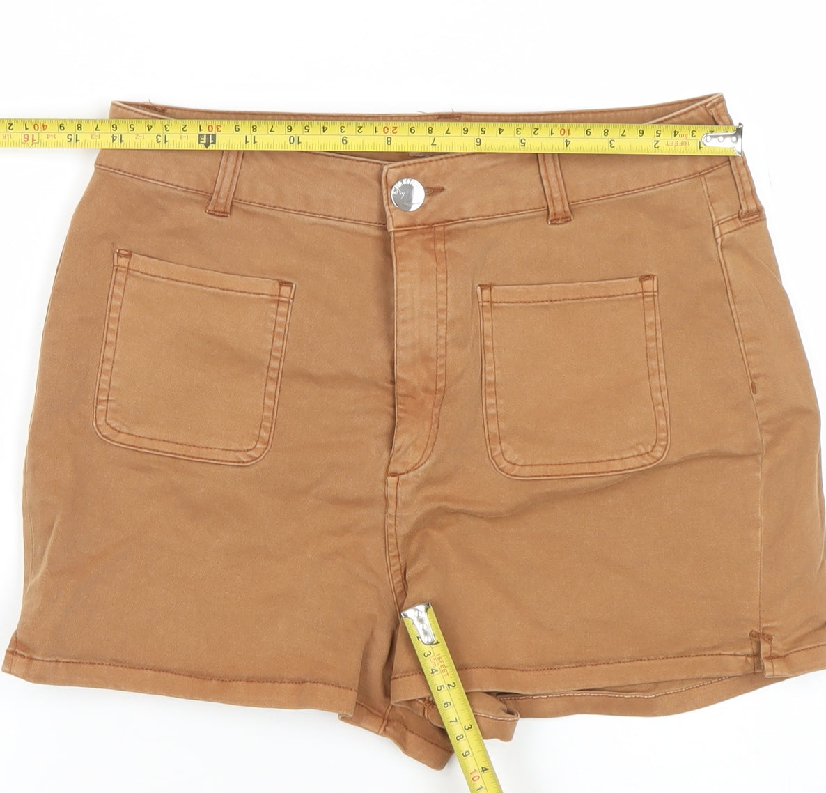 Womens UK Size 14 River Island Regular Fit Chino Shorts
