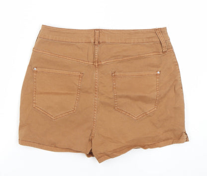 Womens UK Size 14 River Island Regular Fit Chino Shorts