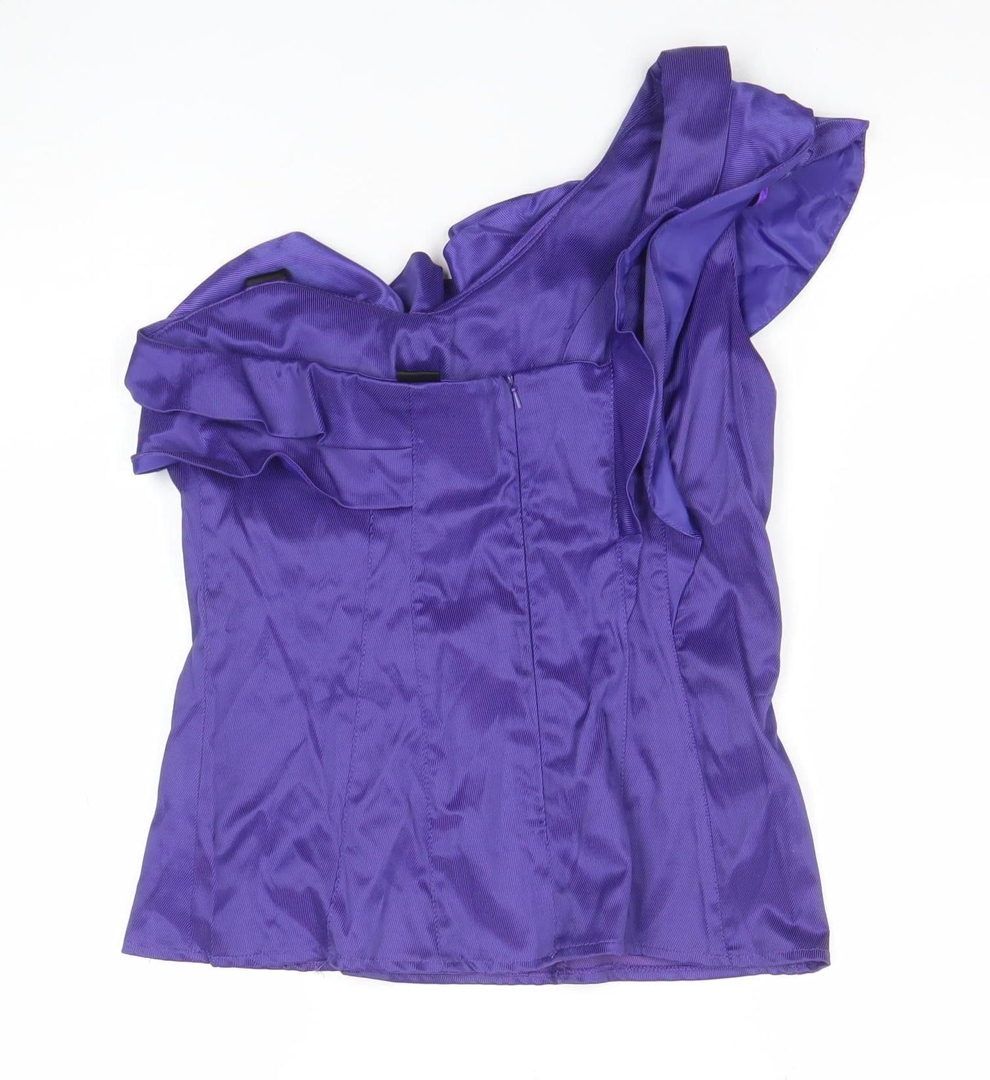 Womens UK Size 12 River Island Purple Camisole Blouse