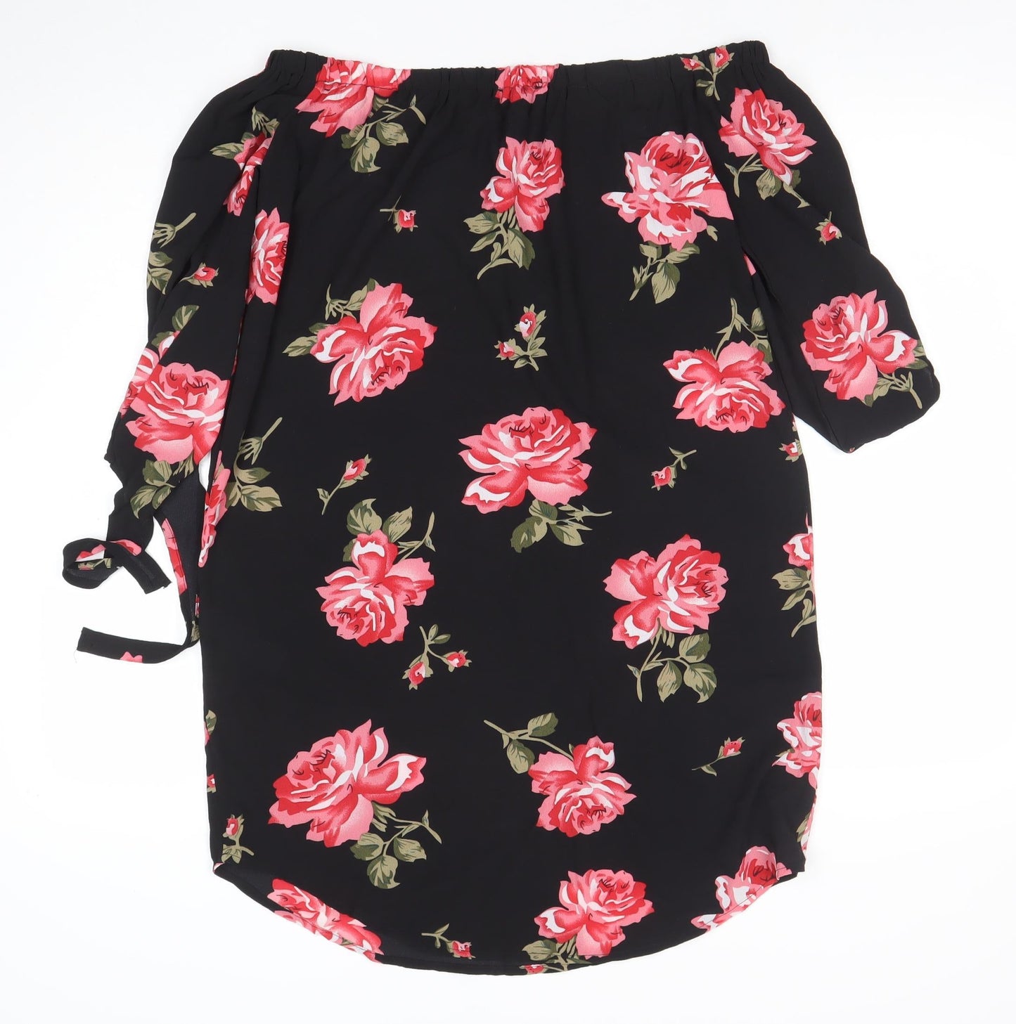 Womens UK Size 12 CAMIO ROSE Off the Shoulder Dress