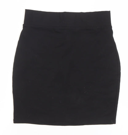 Womens UK Size S Bershka Straight & Pencil Jersey Skirt