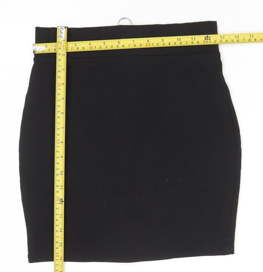 Womens UK Size S Bershka Straight & Pencil Jersey Skirt