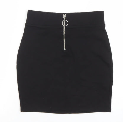 Womens UK Size S Bershka Straight & Pencil Jersey Skirt