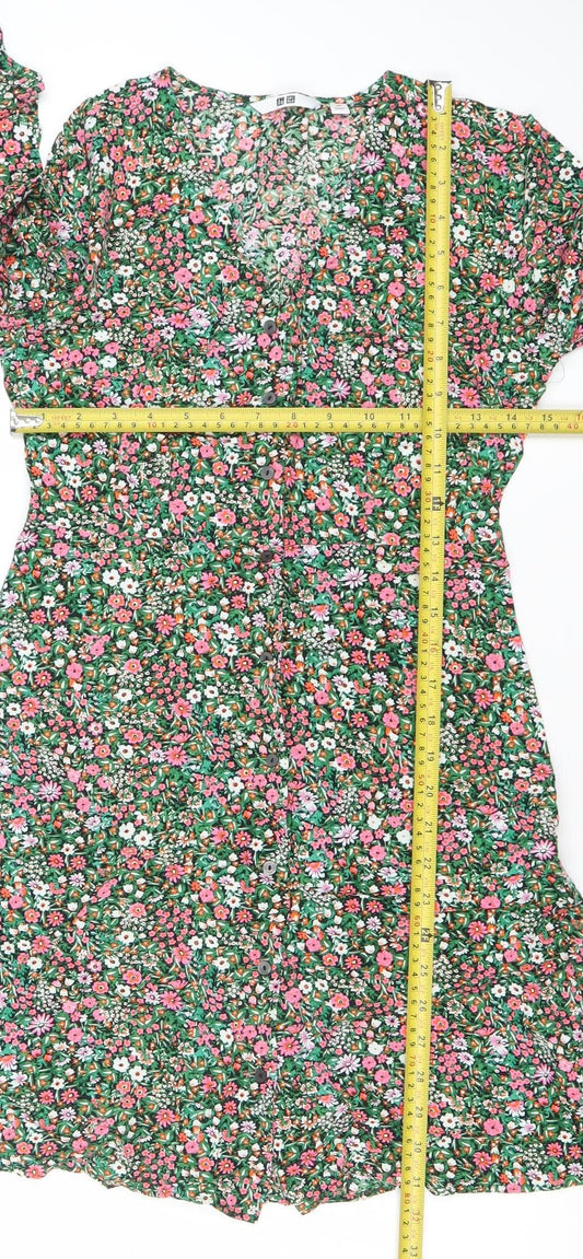 Womens UK Size XS Uniqlo A-Line Dress