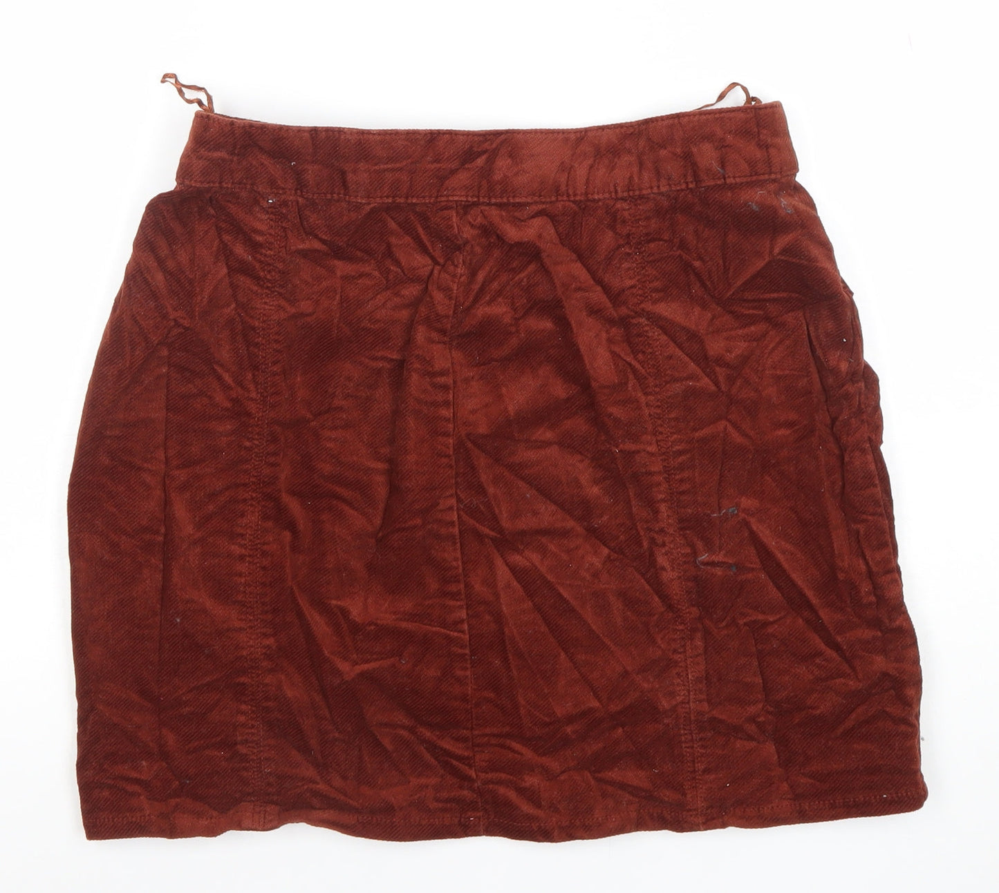 Womens UK Size 10 EDC Straight & Pencil Corduroy Skirt