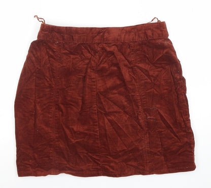 Womens UK Size 10 EDC Straight & Pencil Corduroy Skirt