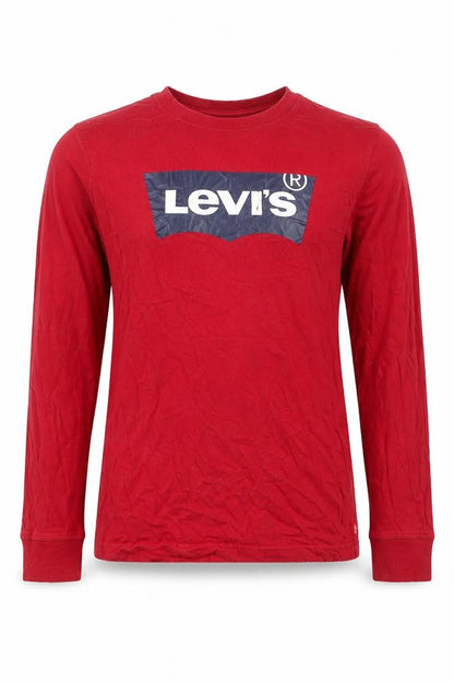 Boys UK Size 16 Years Levi's Red Basic T-Shirt