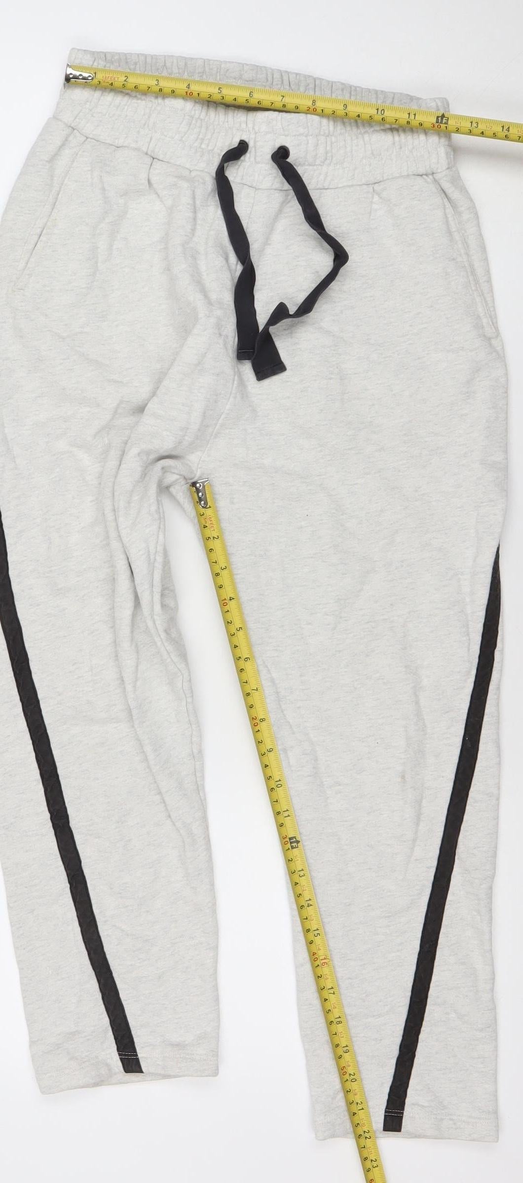 Womens UK Size S rag & bone Regular Fit Sweatpants Grey Trousers