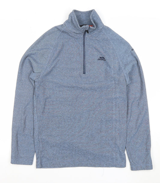 Mens UK Size XS Trespass Blue Pullover Sweatshirt