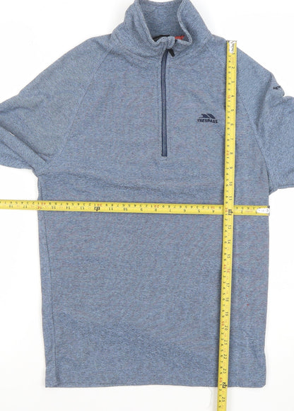 Mens UK Size XS Trespass Blue Pullover Sweatshirt