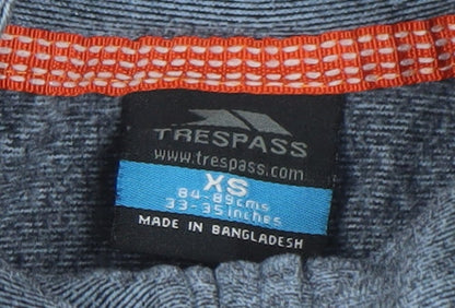 Mens UK Size XS Trespass Blue Pullover Sweatshirt