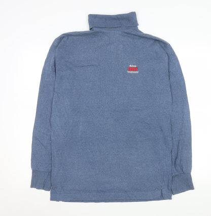 Levi's Men's Blue Long Sleeve Turtleneck Casual Shirt Size L