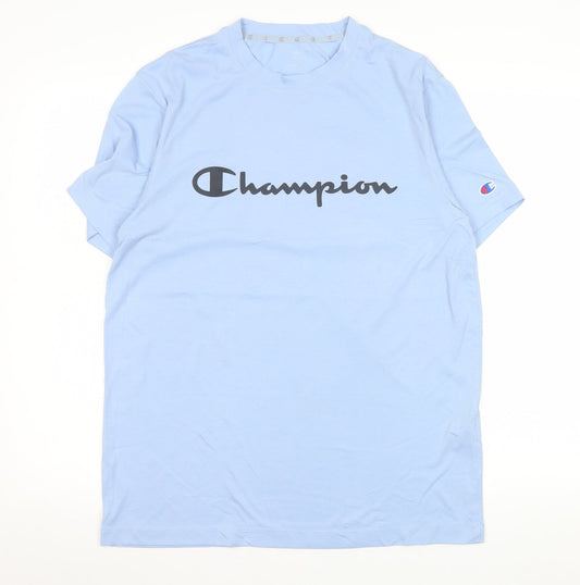 Mens UK Size M Champion Blue  T-Shirt