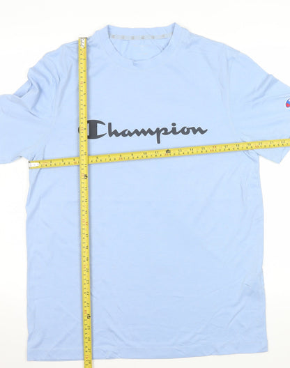 Mens UK Size M Champion Blue  T-Shirt