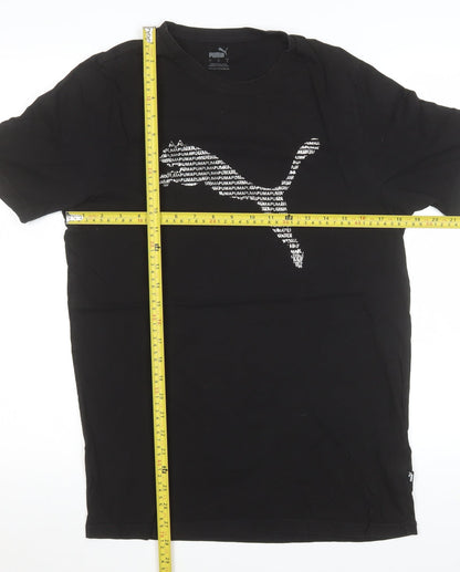 Mens UK Size S PUMA Black  T-Shirt