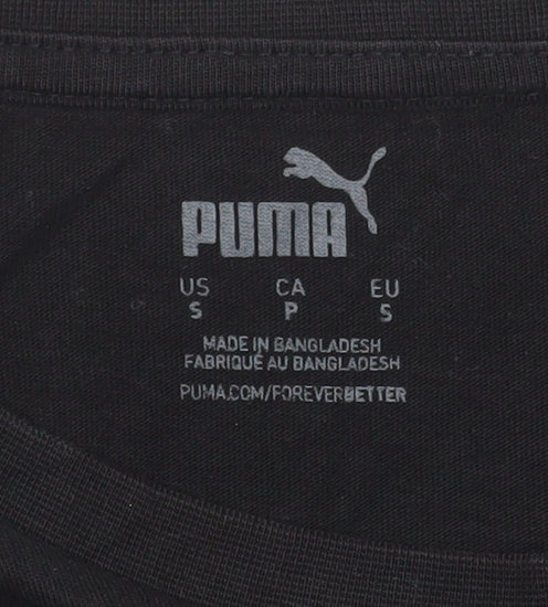 Mens UK Size S PUMA Black  T-Shirt