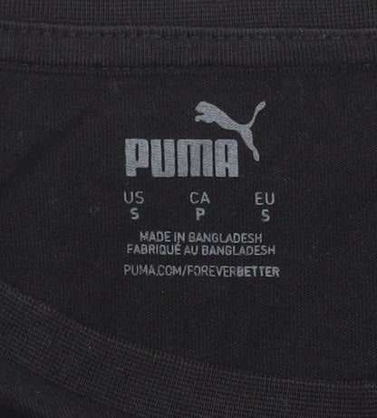 Mens UK Size S PUMA Black  T-Shirt