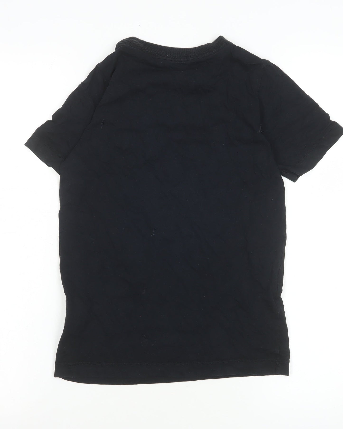 Teens UK Size S Nike Black Basic T-Shirt