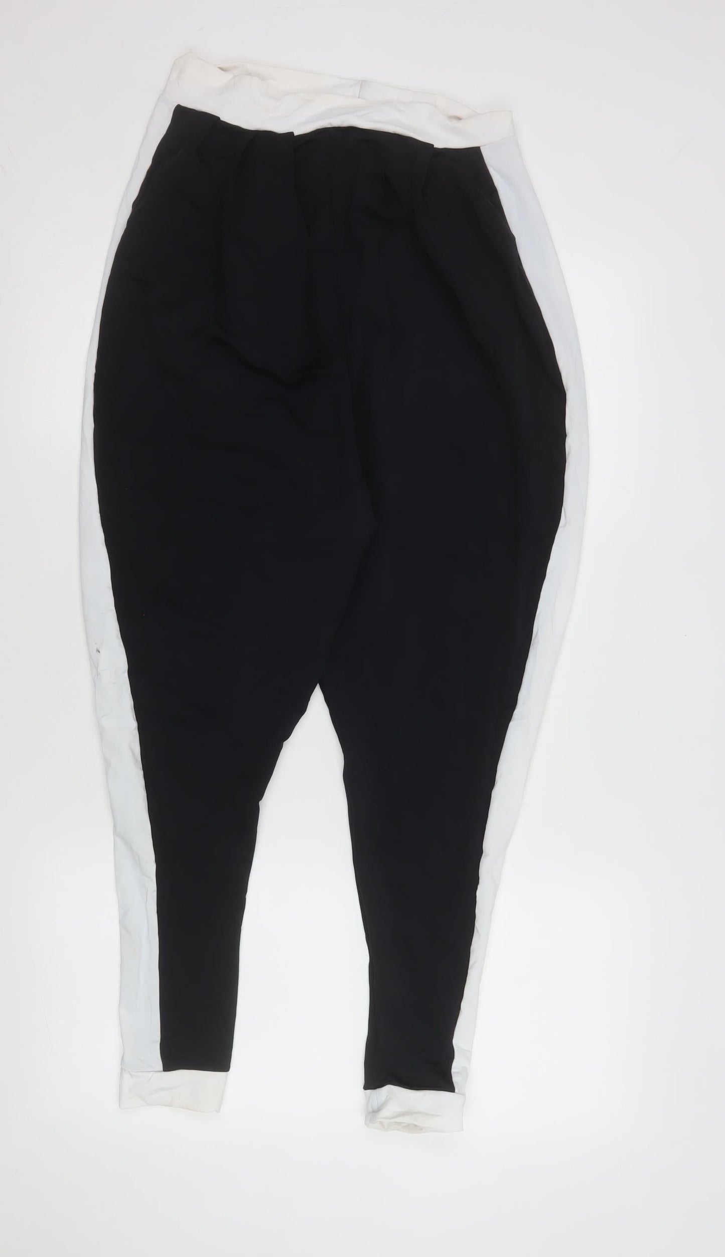 Womens UK Size 12 Razzle Dazzle Slim Fit Leggings Black Leggings