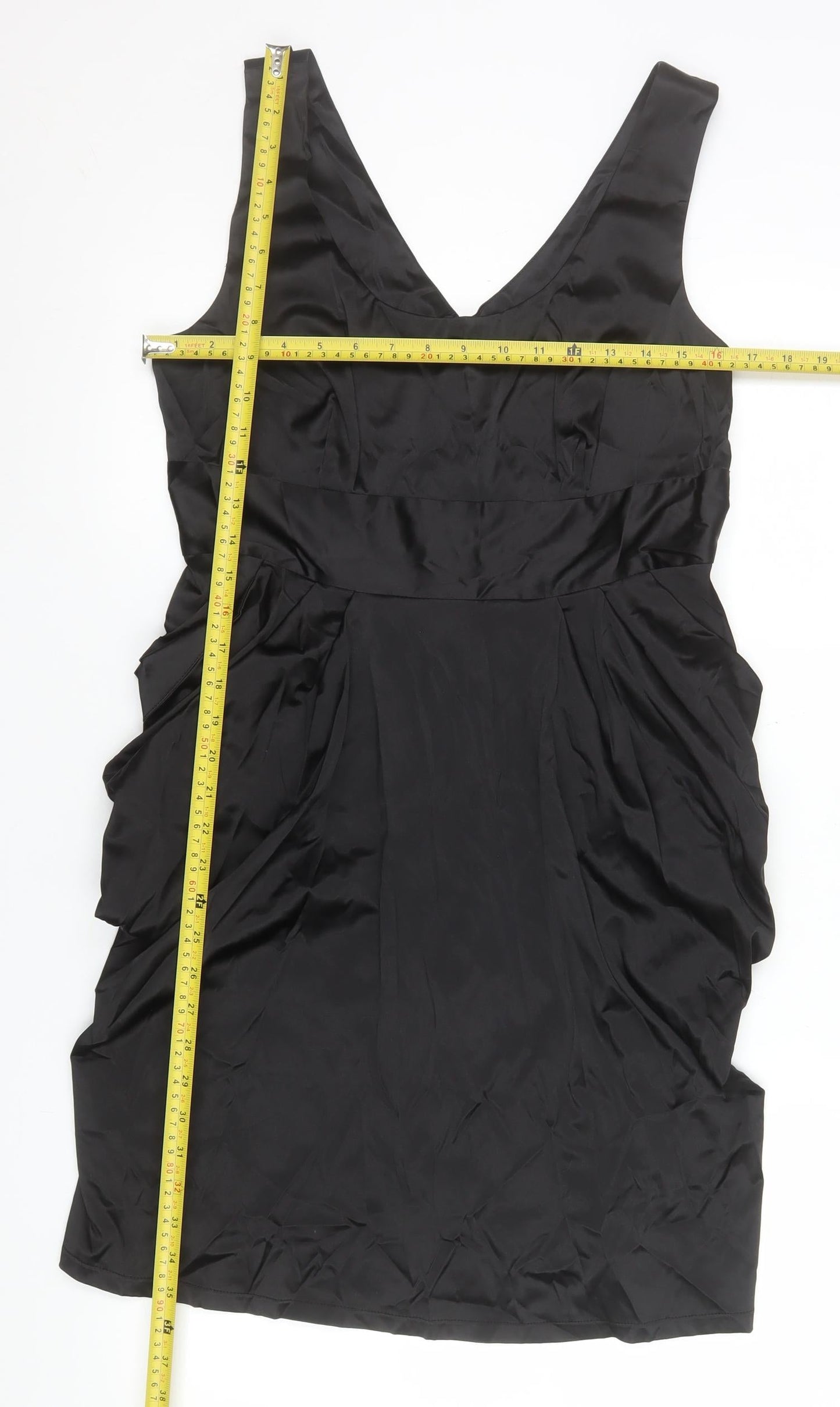Womens UK Size 12 Ribbon Bodycon Dress