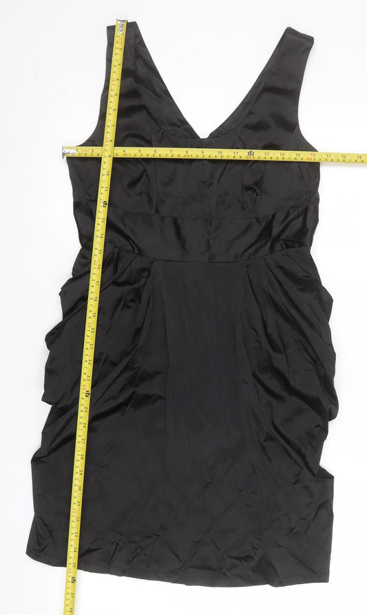 Womens UK Size 12 Ribbon Bodycon Dress