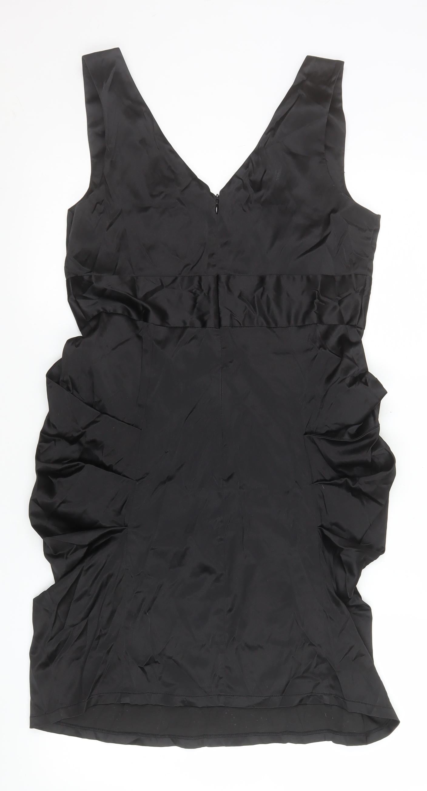 Womens UK Size 12 Ribbon Bodycon Dress